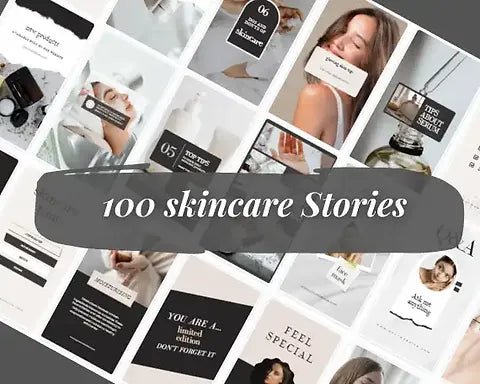 230 Beauty + Skincare Instagram Marketing Templates - Digital Download