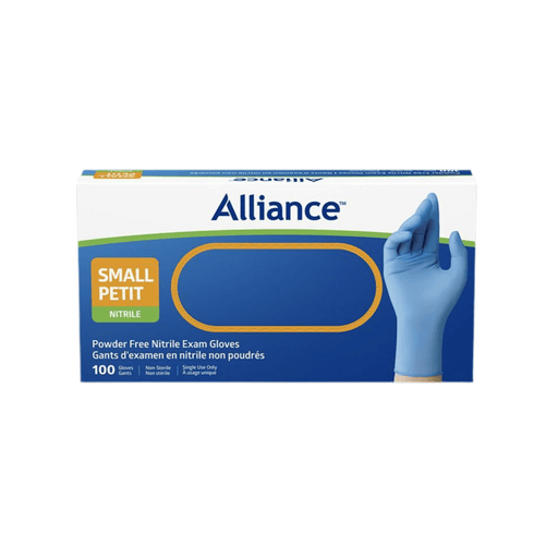 Alliance Disposable Nitrile Gloves, Medical Grade Exam Gloves, Small