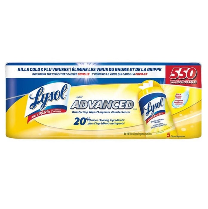 Clorox Disinfecting Wipes, Lemon Fresh, 6 x 75 Count