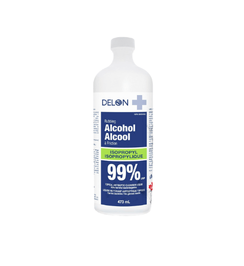 Delon 99% Isopropyl Alcohol, 473ml