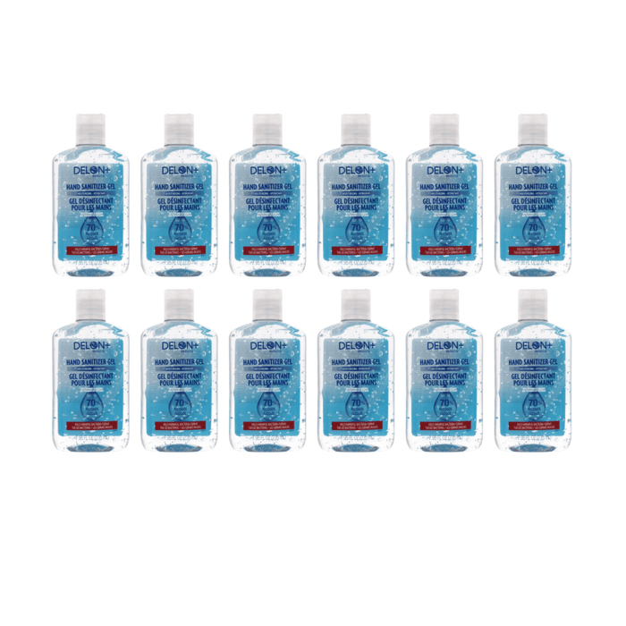 Delon Hand Sanitizer Gel, 70% Alcohol 235ml / 7.95 fl oz.