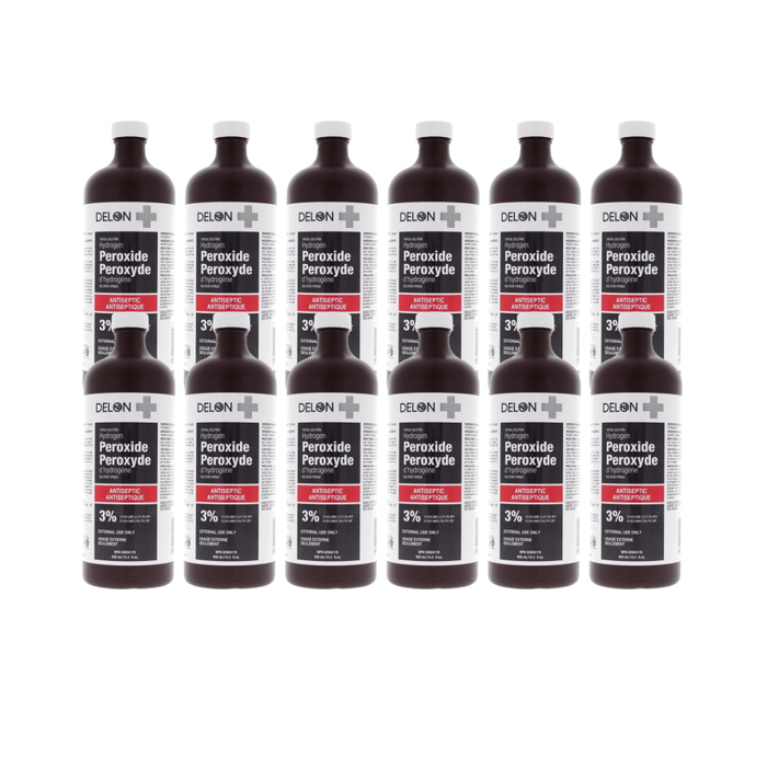 Delon Hydrogen Peroxide 3% Antiseptic, 473ml