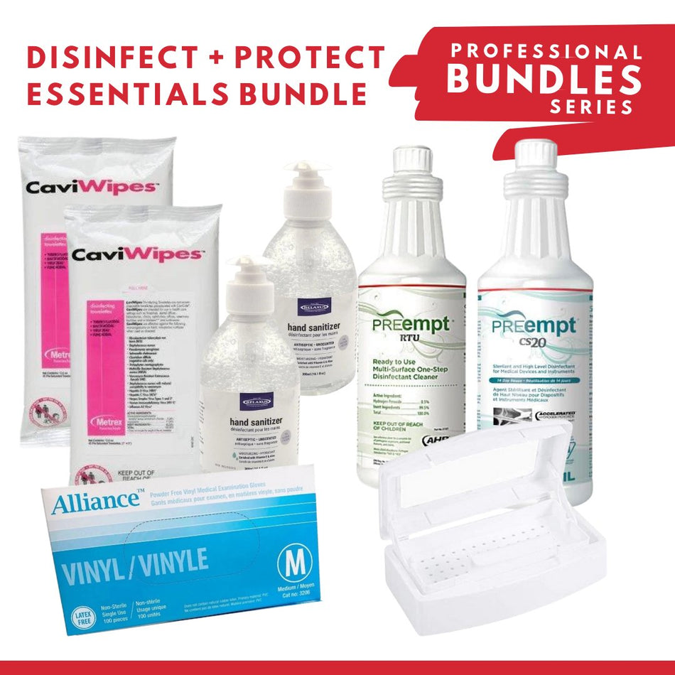Disinfect + Protect Essentials Bundle