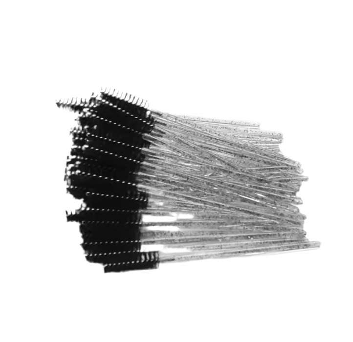 Disposable Mascara Wands, Eyebrow Spoolies Brush, 50 count
