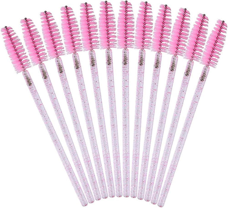 Disposable Mascara Wands, Eyebrow Spoolies Brush, 50 count