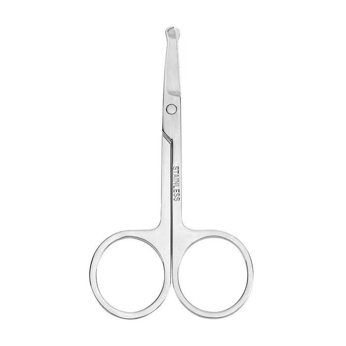 Facial Hair / Brow Scissors, Rounded Safety Tip, Stainless Steel