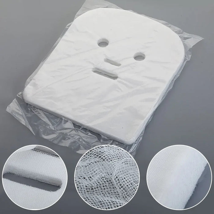 Gauze Facial Mask 9.8”x12”, Pack of 100