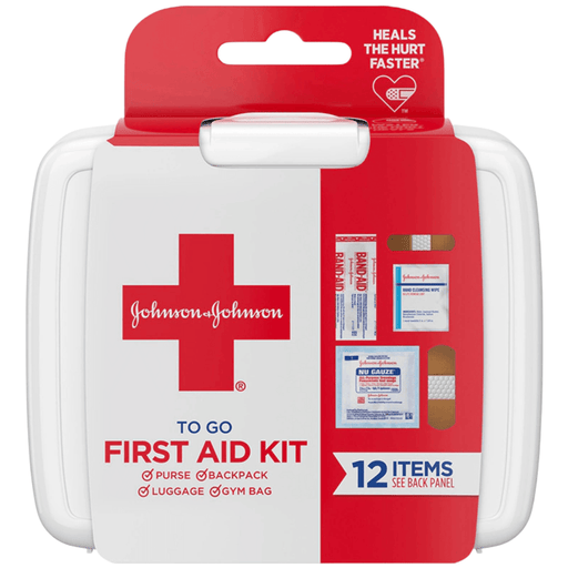 Johnson's To Go First Aid Kit 12 pieces