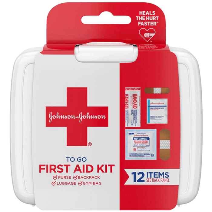 Johnson's To Go First Aid Kit 12 pieces
