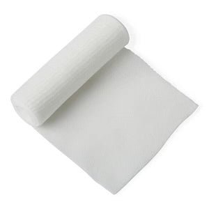 Medline Non Sterile Conforming Stretch Gauze Bandages, 4" x 4.1 yd