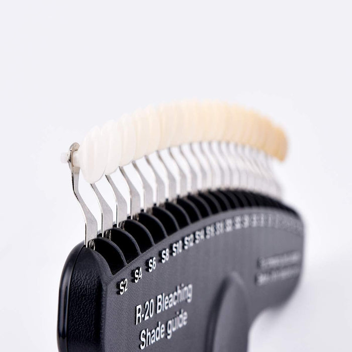 Professional R20 Teeth Whitening Shade Guide | Show Results with Teeth Whitening Before + Afters