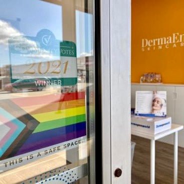 Safe Space Pride Flag Door / Window Decal