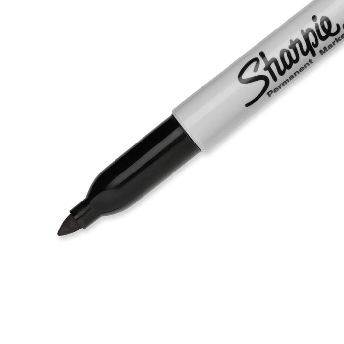 Sharpie Fine Point Permanent Markers, Black, Pack of 5