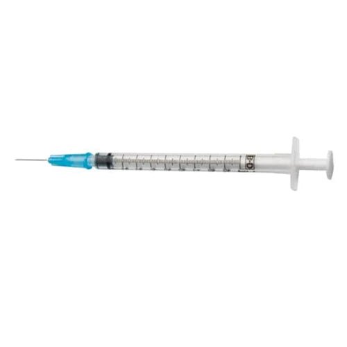 BD 309626 25G x 5/8" 1ml Syringe With Detachable Needle, Sterile, Box of 100