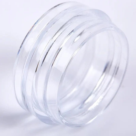 Clear 3g / 3ml Cosmetic Sample Containers, 50 Pack