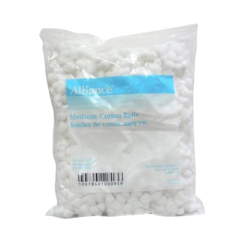 Alliance Medium Cotton Balls, Non-Sterile, Bag of 2000