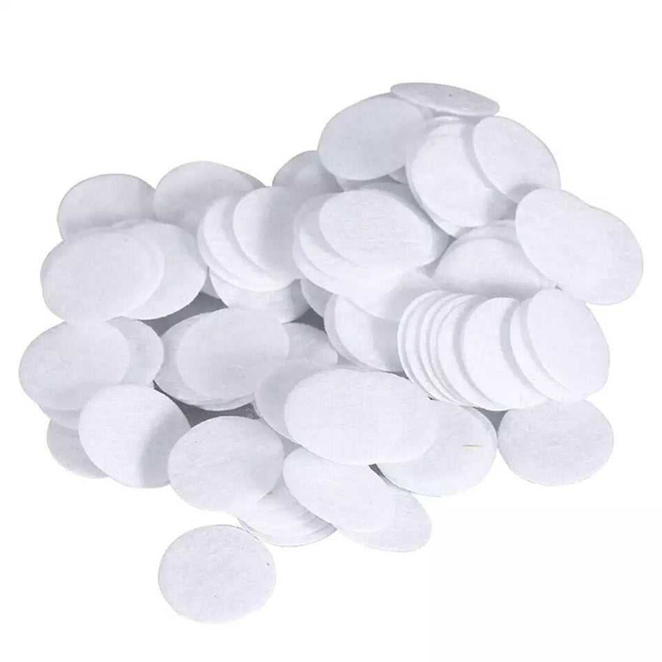Replacement 10mm Cotton Filters for Microdermabrasion (100 pieces)