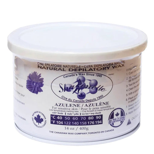 Sharonelle Azulene Sensitive Skin Soft Wax, 400g / 14oz