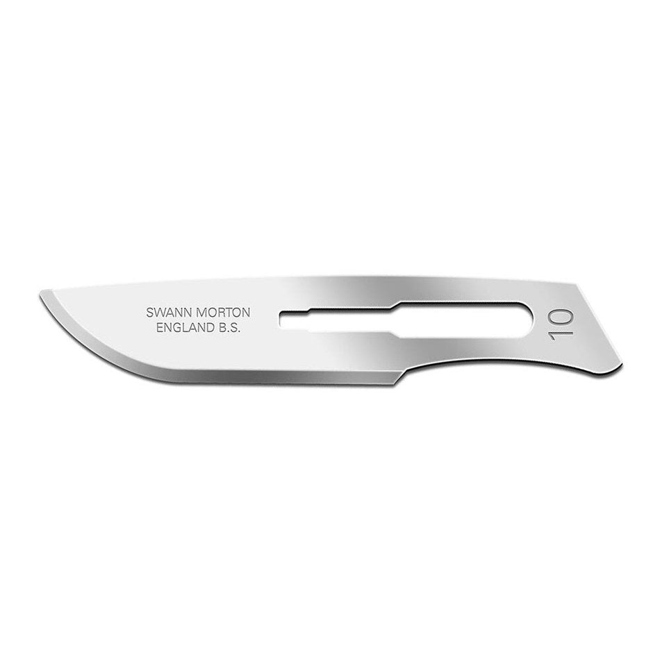 #10 Swann Morton Dermaplaning Blade | Stainless Steel - Pkg of 25