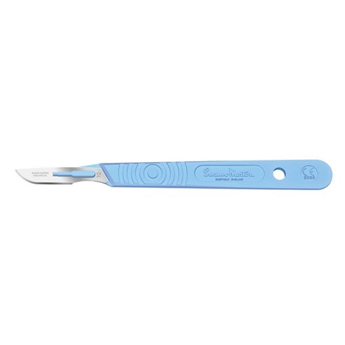 #10 Swann Morton Dermaplaning Disposable Scalpels - Stainless Steel, Sterile, Box of 10