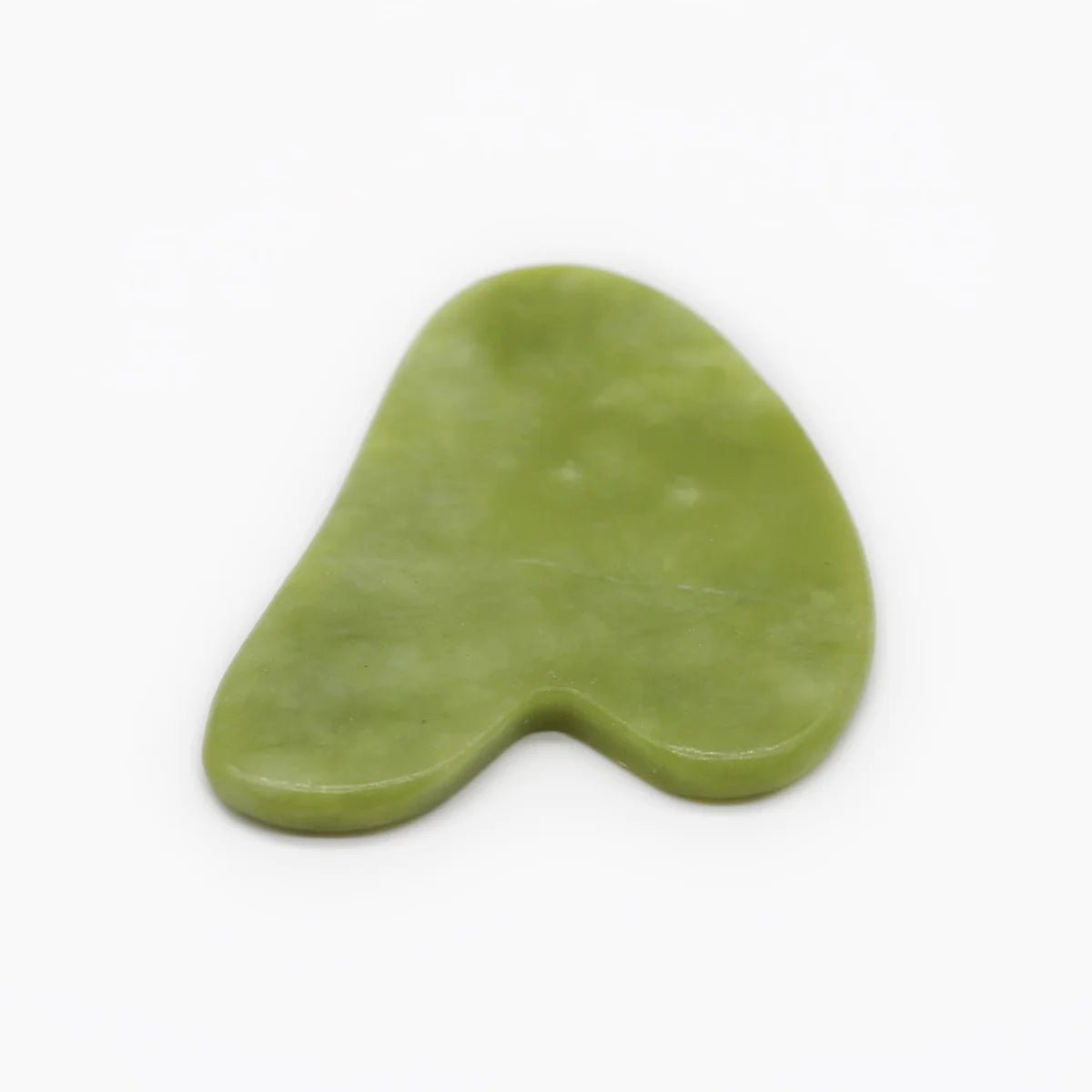 Gua Sha Facial Tool, Jade Green Lymphatic Drainage Facial Massage Tool