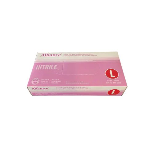 Alliance Medical Grade Nitrile Disposable Gloves Large, Powder-Free | Canada