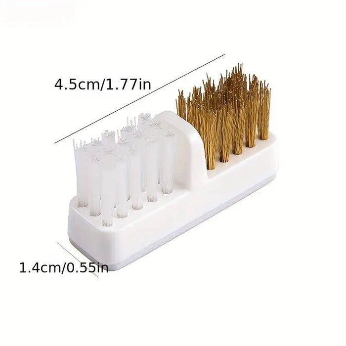 Nail Drill Bit Cleaning + Polishing Brush