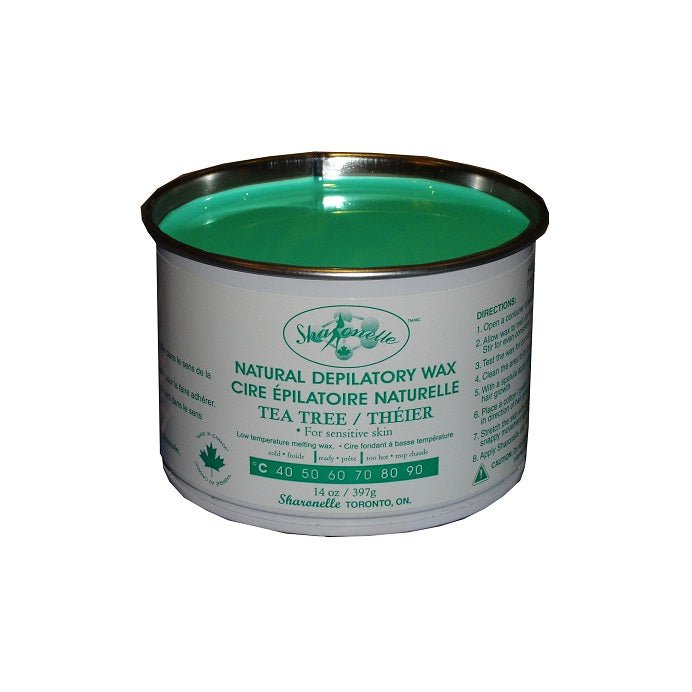Sharonelle Tea Tree Sensitive Skin Soft Wax, 400g / 14oz