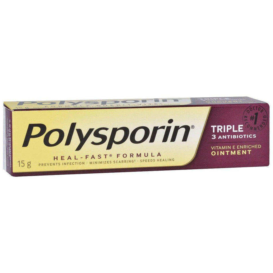 Polysporin Triple Anti-Biotic Ointment, 15g
