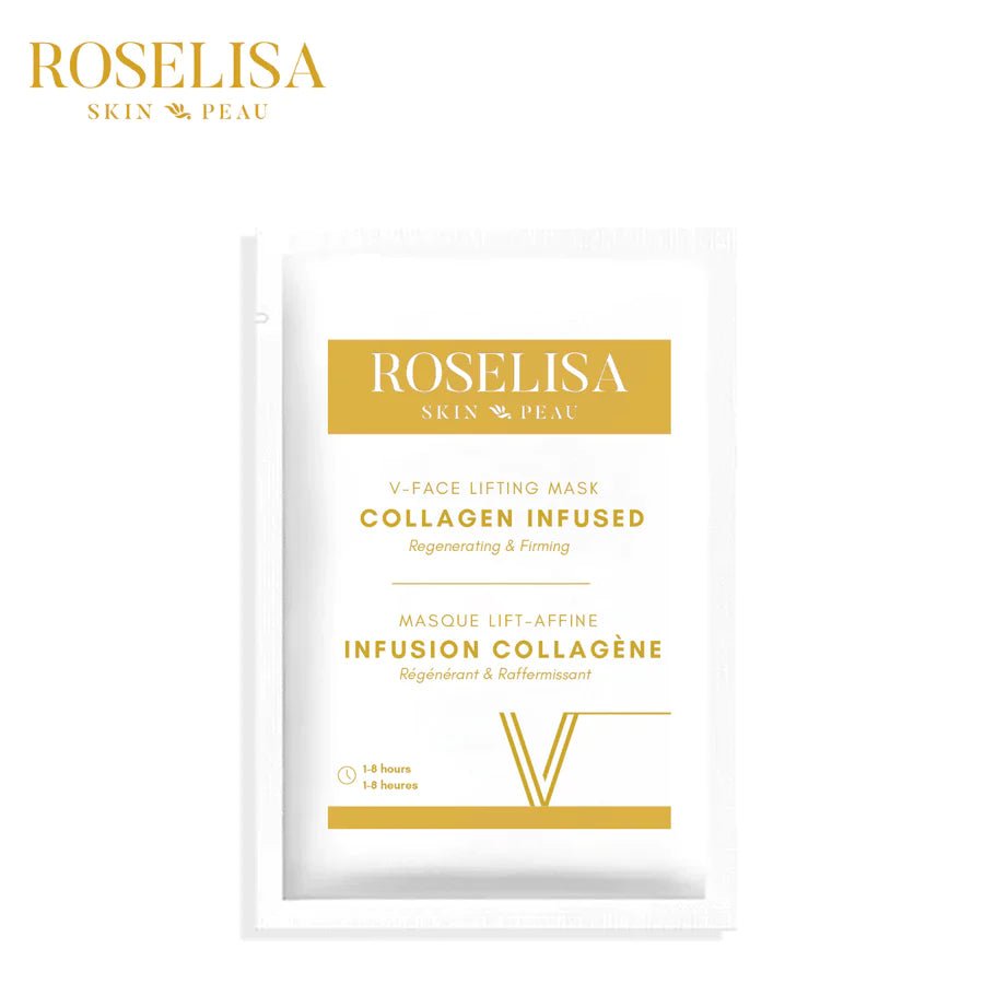 Roselisa V-Face Lifting Collagen Infused Mask - Regenerating + Firming