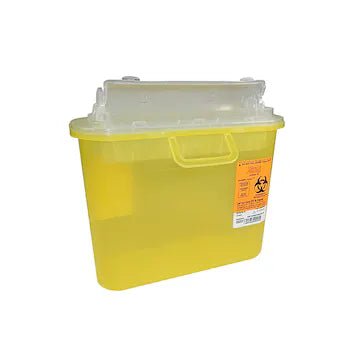 Sharps Container, Yellow 5.4 qt (5.1 Liter)