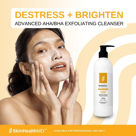 SkinHealthMD Advanced AHA / BHA Exfoliating Cleanser - Professional Series (8 oz / 236ml)