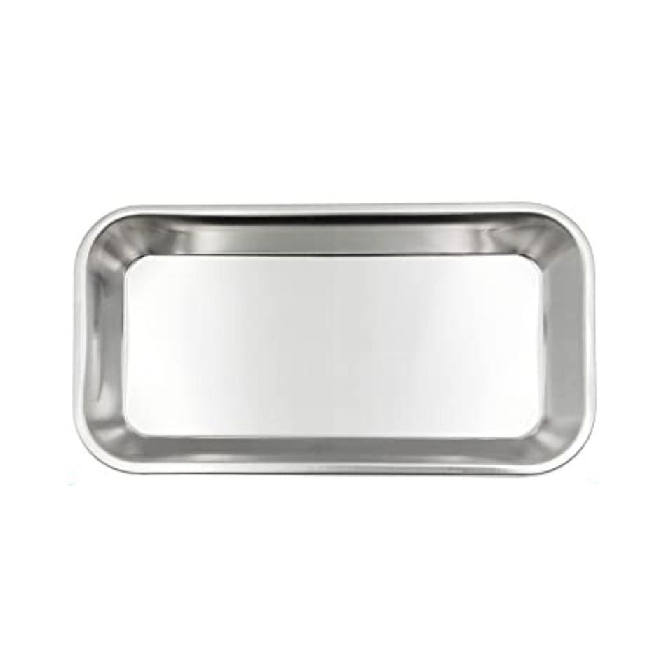 Stainless Steel Surgical Tray, Small (8.9” x 4.7”)
