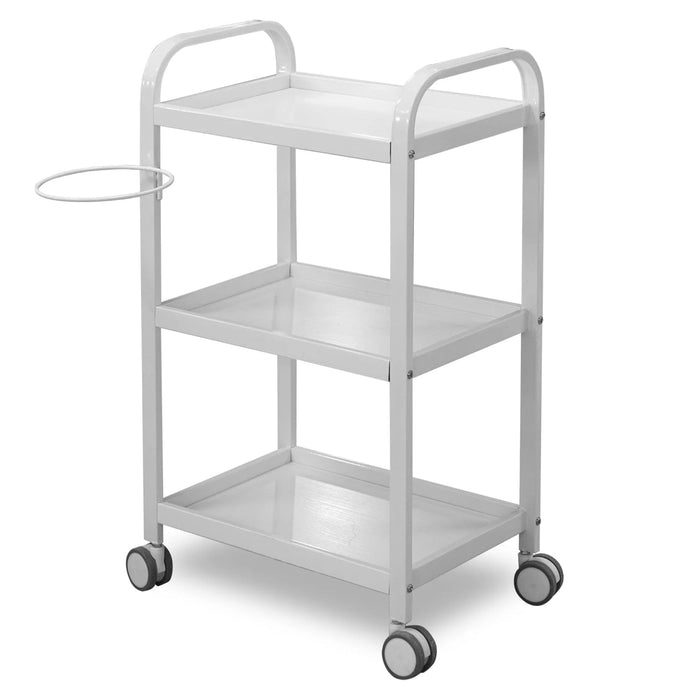 Spa Facial Cart / Trolley with Facial Bowl Holder, White