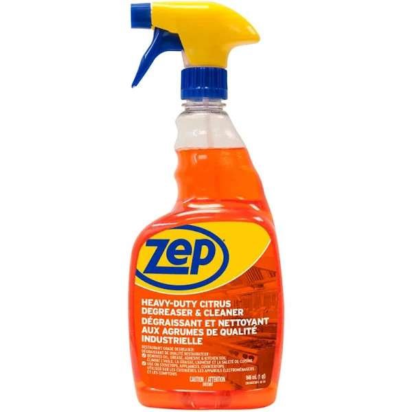 Zep Concentrated Heavy-Duty Citrus Degreaser & Cleaner 32oz