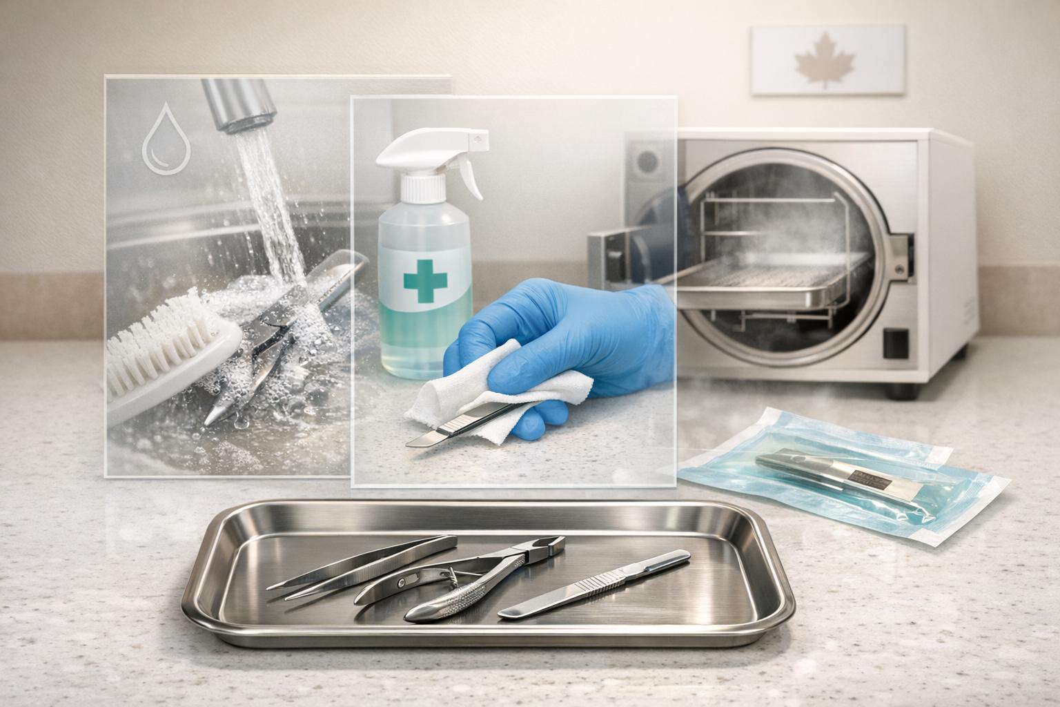 How to Clean and Sterilize Aesthetic Tools