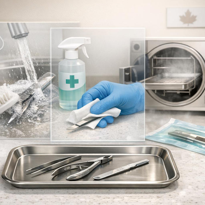 How to Clean and Sterilize Aesthetic Tools