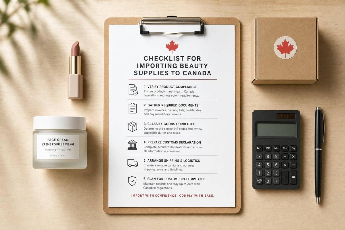 Checklist for Importing Beauty Supplies to Canada - Beauty Pro Supplies Canada