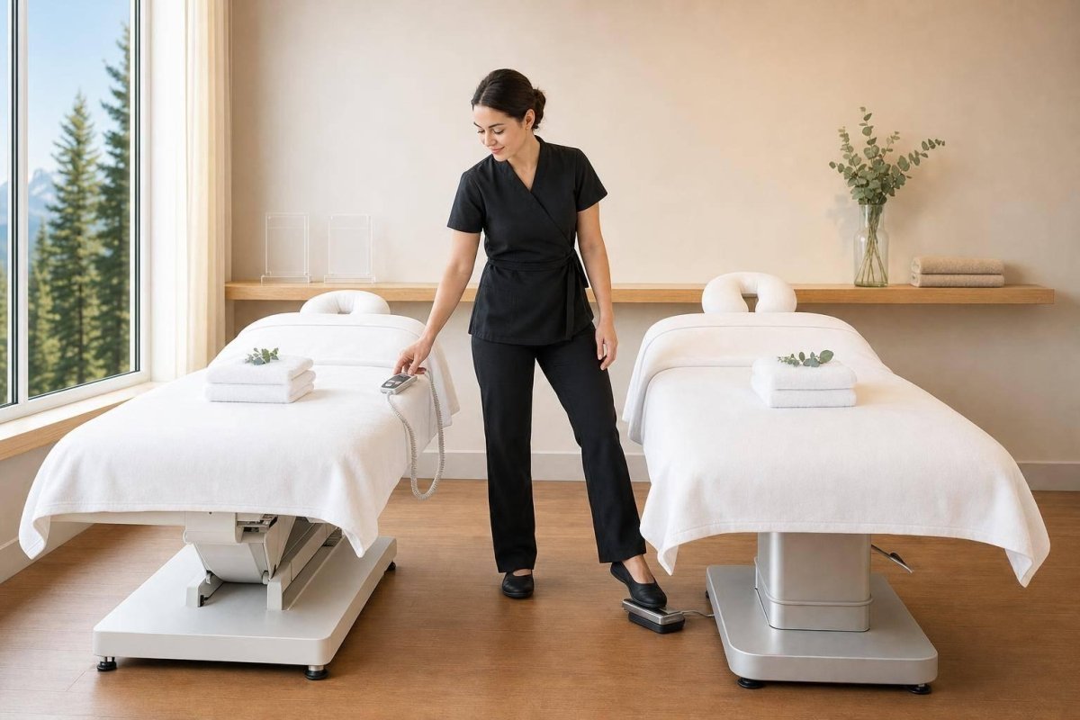 Electric vs Hydraulic Spa Beds: Price Guide - Beauty Pro Supplies Canada