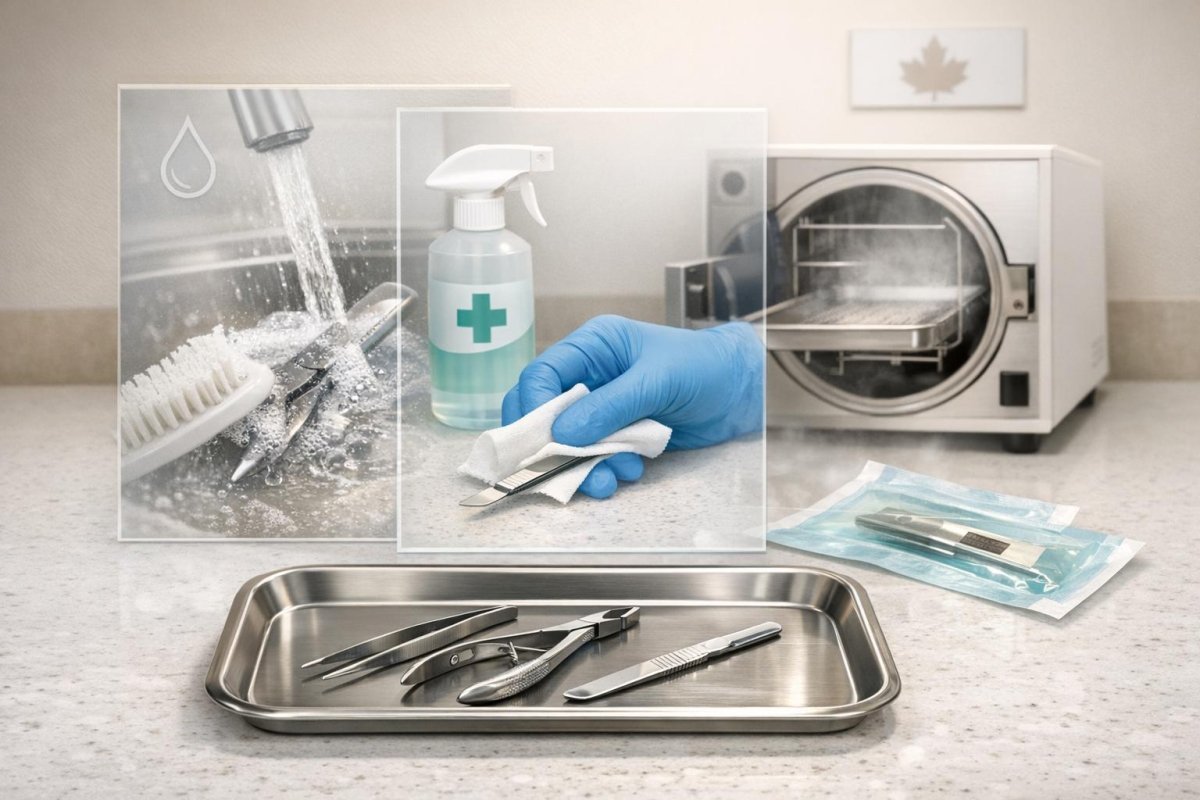 How to Clean and Sterilize Aesthetic Tools - Beauty Pro Supplies Canada