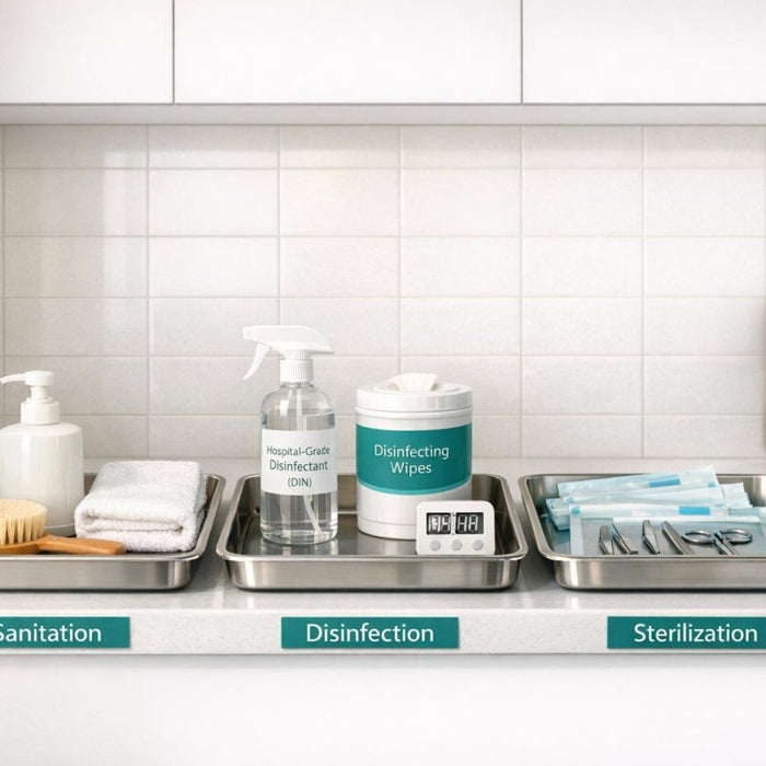 Sanitation vs. Disinfection: What Beauty Clinics Need - Beauty Pro Supplies Canada