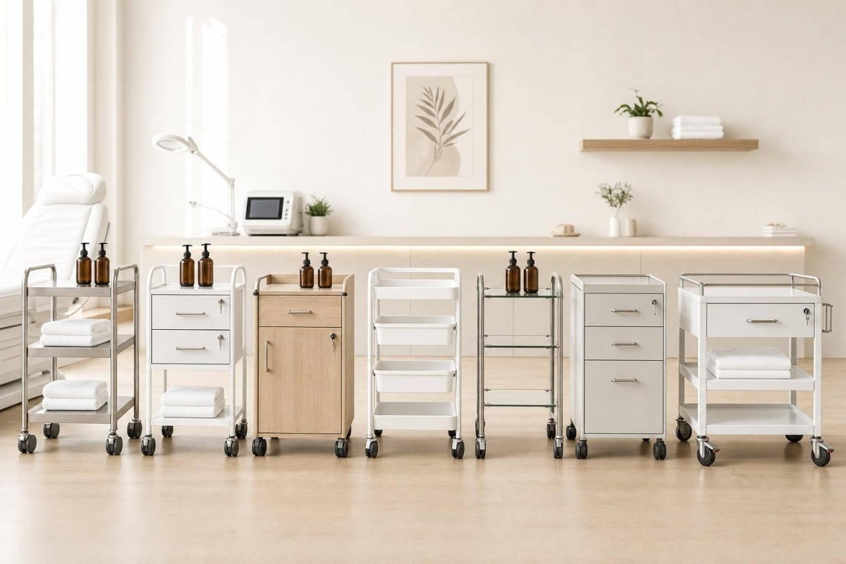Top 7 Storage Carts for Beauty Clinics - Beauty Pro Supplies Canada