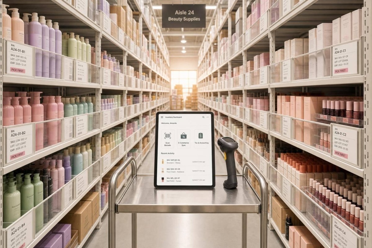 Warehouse Inventory Software for Beauty Supplies - Beauty Pro Supplies Canada