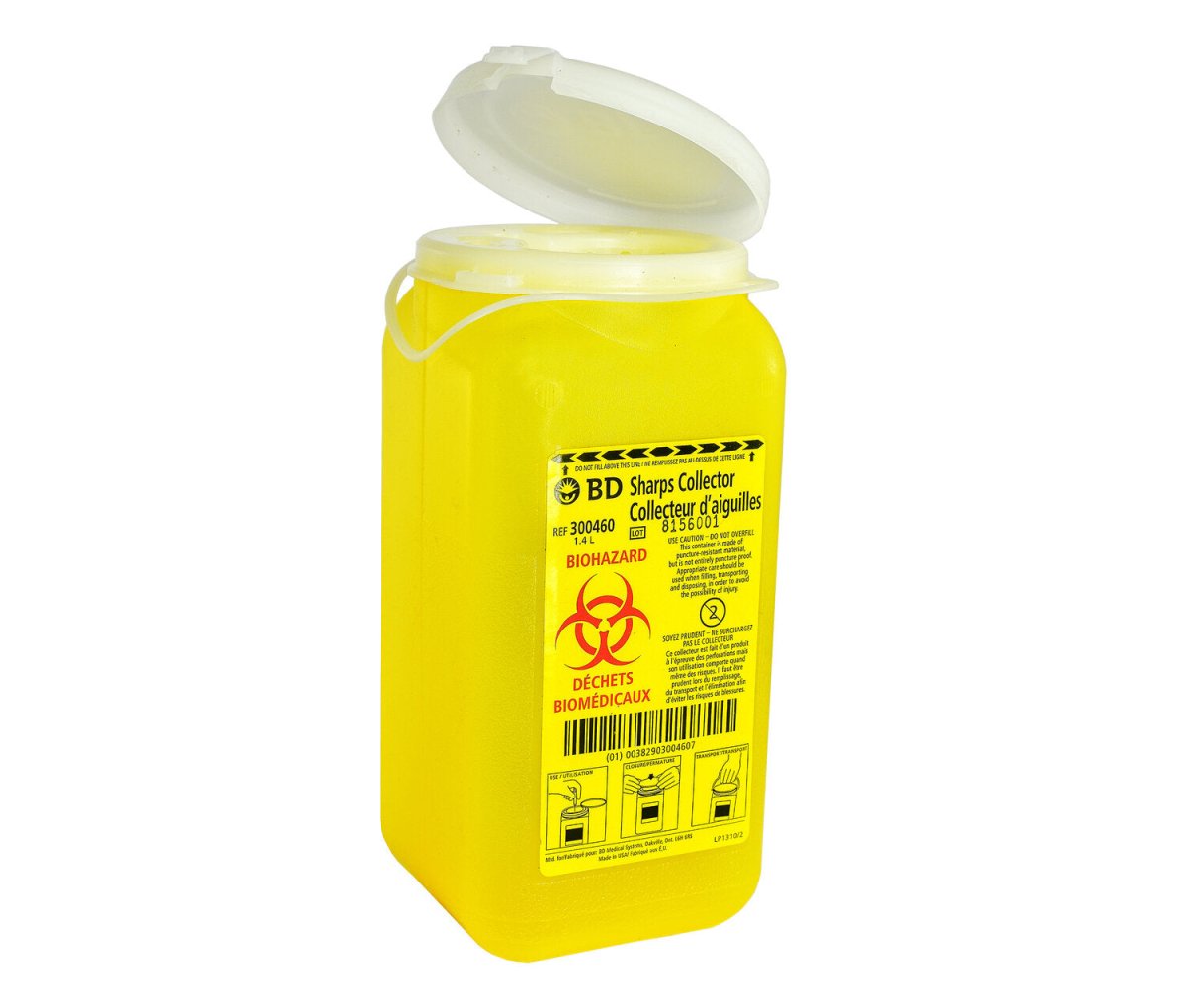 Sharps Rx Pro Sharps + Blade Disposal Containers | Beauty Pro Supplies Canada