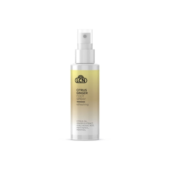 LCN Citrus Ginger Foot Spray - Cooling & Refreshing Care for Tired Feet