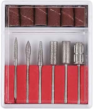 12pc Electric Nail Drill Bit + Sanding Band Set Canada