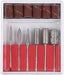 12pc Electric Nail Drill Bit + Sanding Band Set Canada