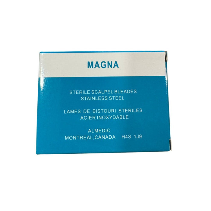 15 Scalpel Blades, Premium Stainless Steel, Box of 100