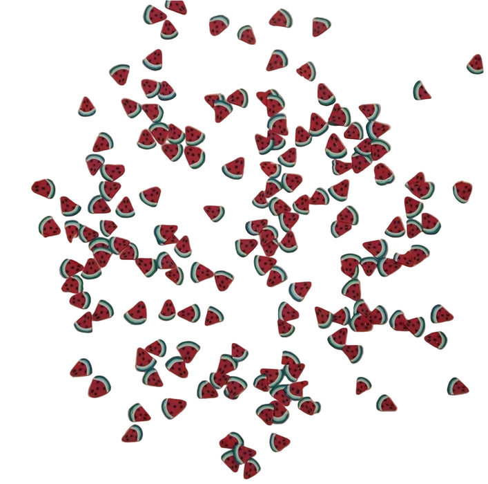 Watermelon Nail Charms 3D Resin Nail Art Supplies, 50pcs