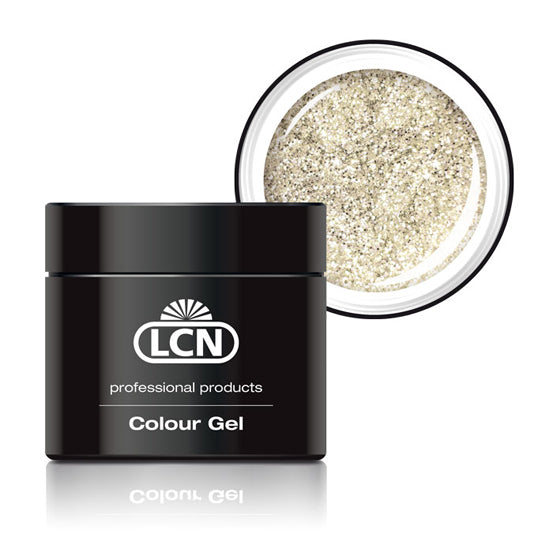 LCN Color Gel Glitter 5ml, Gold Rush